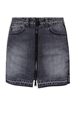 Side-stripe denim skirt, zdjęcie 1 Side-stripe denim skirt od Marcelo Burlon